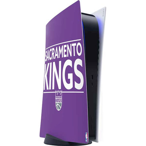 NBA Sacramento Kings Standard - Purple PS5 Digital Edition Console Skin