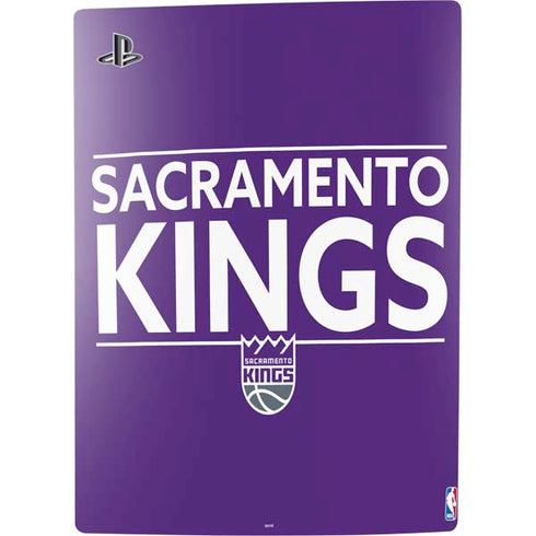 NBA Sacramento Kings Standard - Purple PS5 Digital Edition Console Skin