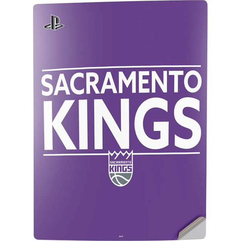 NBA Sacramento Kings Standard - Purple PS5 Digital Edition Console Skin