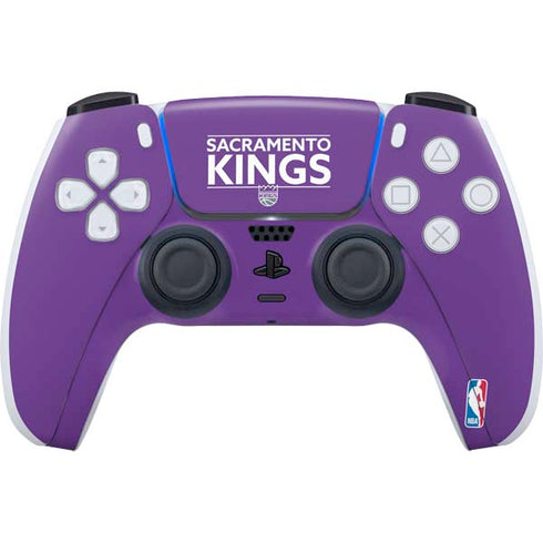 NBA Sacramento Kings Standard - Purple PS5 Controller Skin