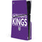 NBA Sacramento Kings Standard - Purple PS5 Slim Disk Console Skin