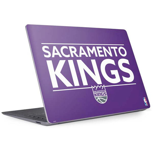 NBA Sacramento Kings Standard - Purple Surface Laptop 3 13.5in Skin