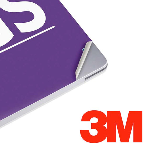 NBA Sacramento Kings Standard - Purple Surface Laptop 3 13.5in Skin