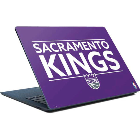 NBA Sacramento Kings Standard - Purple Surface Laptop Skin