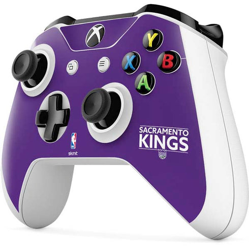 NBA Sacramento Kings Standard - Purple Xbox One S Controller Skin