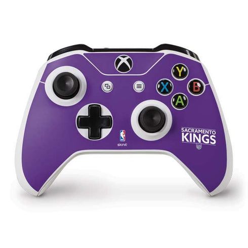 NBA Sacramento Kings Standard - Purple Xbox One S Controller Skin