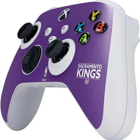 NBA Sacramento Kings Standard - Purple Xbox Series S Controller Skin