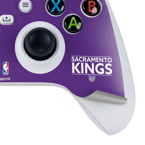 NBA Sacramento Kings Standard - Purple Xbox Series S Controller Skin