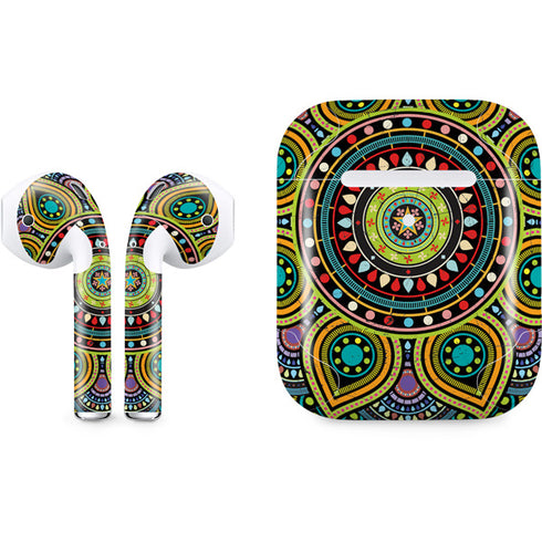 Sacred Wheel Colored Apple AirPods 2 Skin