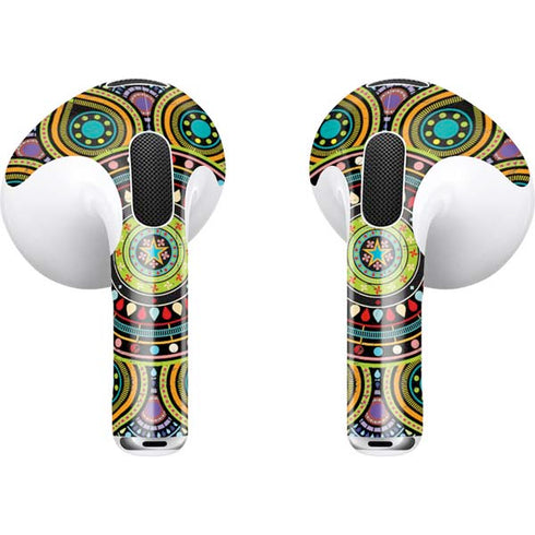Sacred Wheel Colored Apple AirPods (3rd Gen 2021) Skin