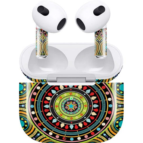 Sacred Wheel Colored Apple AirPods (3rd Gen 2021) Skin