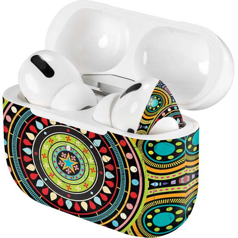 Sacred Wheel Colored Apple AirPods Pro Skin