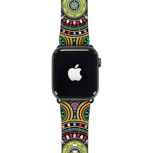 Sacred Wheel Colored Apple Watch Band 38-40mm