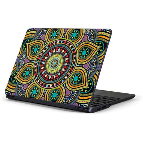 Sacred Wheel Colored Samsung Chromebook Skin