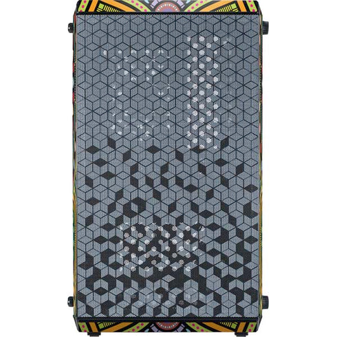 Sacred Wheel Colored Cooler Master MasterBox Q300L Mini Tower Skin