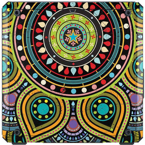 Sacred Wheel Colored Cooler Master MasterBox Q300L Mini Tower Skin