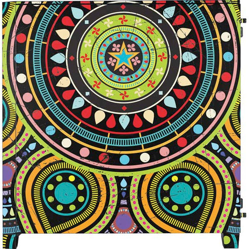 Sacred Wheel Colored Corsair 4000D Tempered Glass Mid-Tower ATX Case Skin