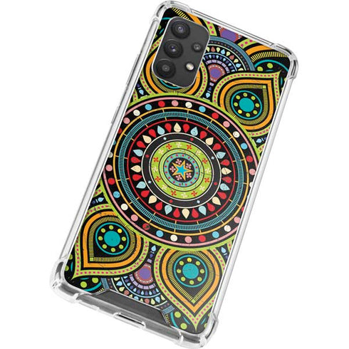 Sacred Wheel Colored Galaxy A32 5G Clear Case