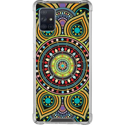 Sacred Wheel Colored Galaxy A51 5G Clear Case