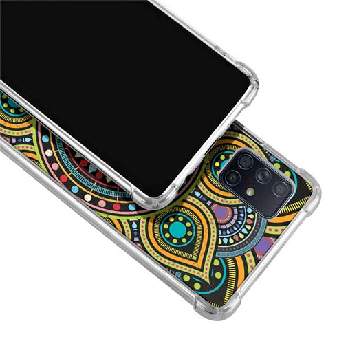 Sacred Wheel Colored Galaxy A51 5G Clear Case