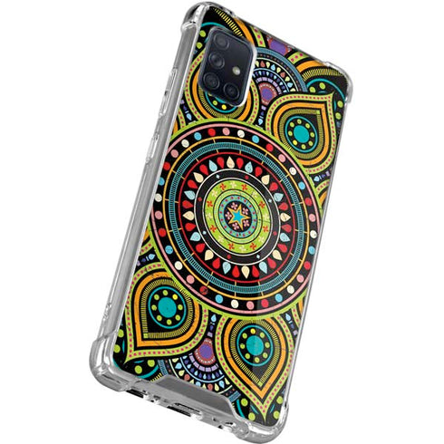 Sacred Wheel Colored Galaxy A51 5G Clear Case
