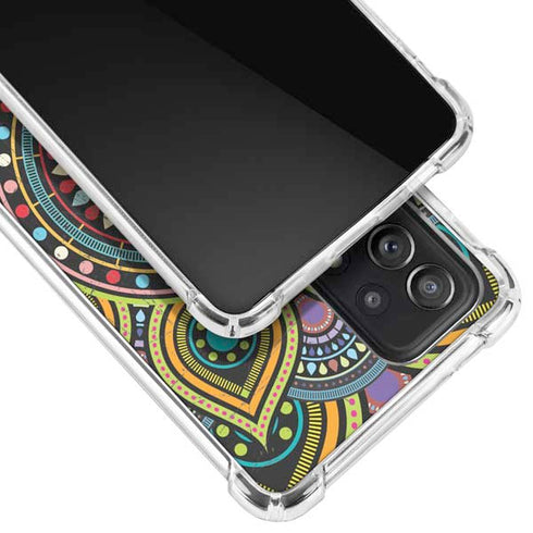 Sacred Wheel Colored Galaxy A52 5G Clear Case