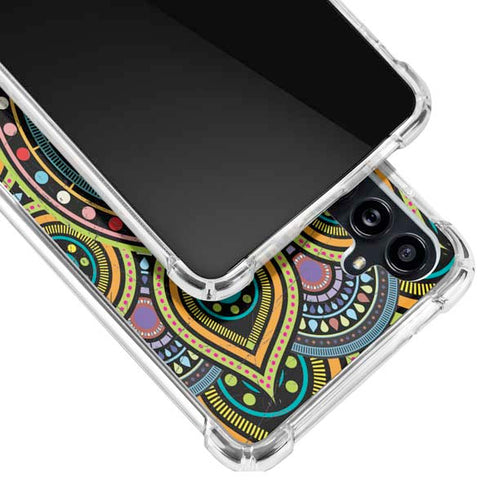 Sacred Wheel Colored Galaxy A54 5G Clear Case