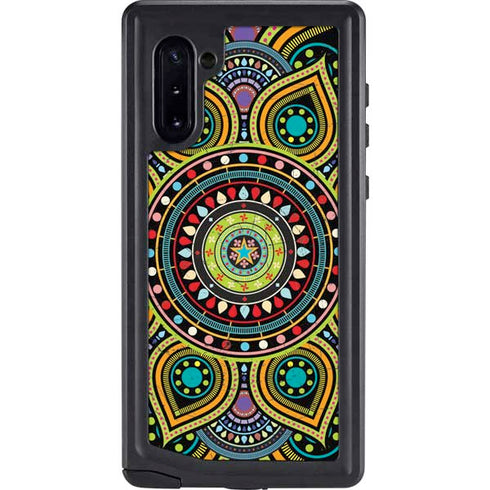 Sacred Wheel Colored Galaxy Note 10 Waterproof Case