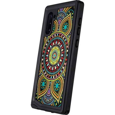 Sacred Wheel Colored Galaxy Note 10 Waterproof Case