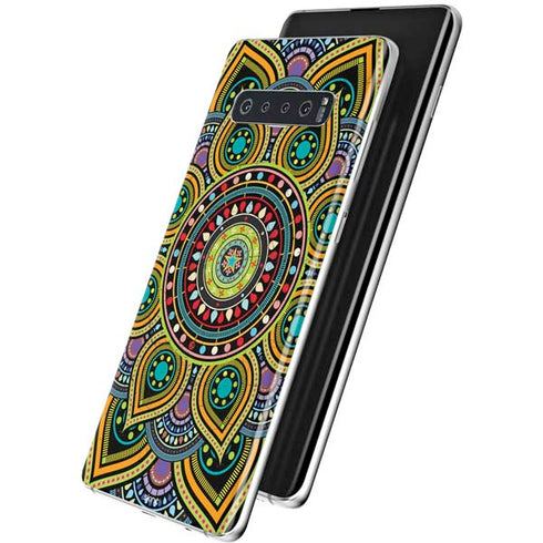 Sacred Wheel Colored Galaxy S10 Skin