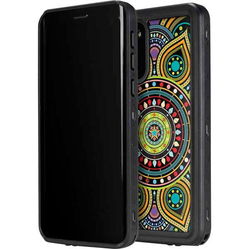 Sacred Wheel Colored Galaxy S20 Waterproof Case