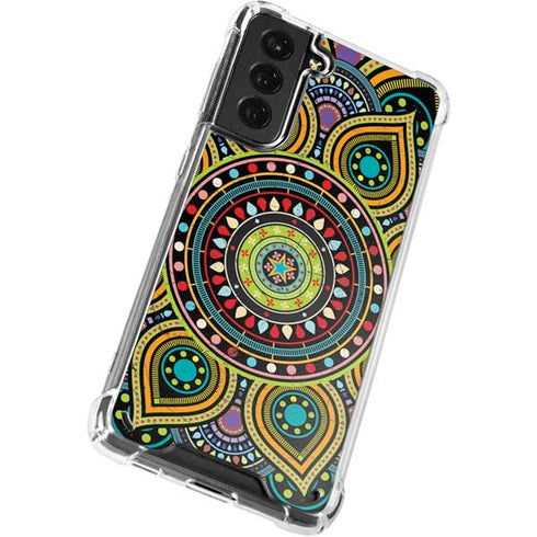 Sacred Wheel Colored Galaxy S21 5G Clear Case