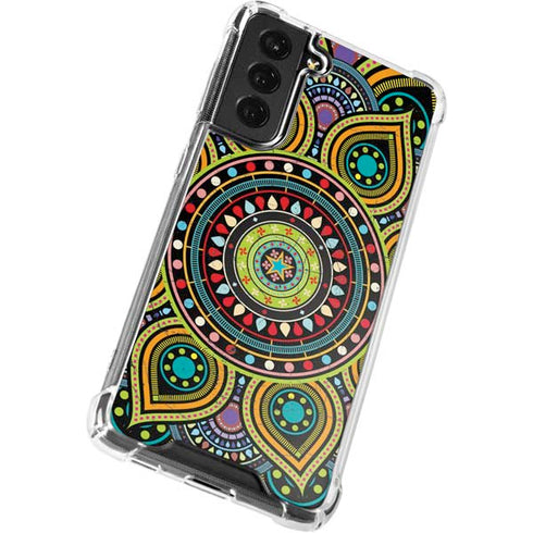 Sacred Wheel Colored Galaxy S21 FE Clear Case