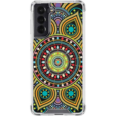 Sacred Wheel Colored Galaxy S22 Clear Case