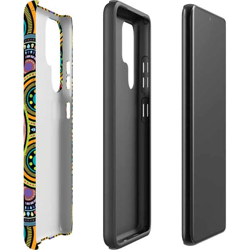 Sacred Wheel Colored Galaxy S22 Ultra Pro Case