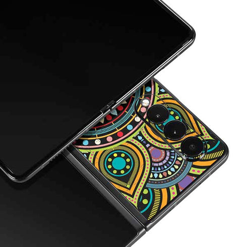 Sacred Wheel Colored Galaxy Z Fold3 5G Skin