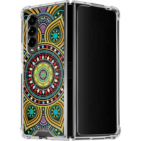 Sacred Wheel Colored Galaxy Z Fold4 5G Clear Case