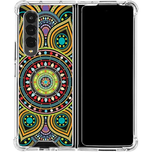 Sacred Wheel Colored Galaxy Z Fold4 5G Clear Case