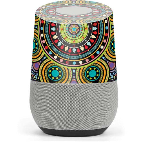 Sacred Wheel Colored Google Home Skin