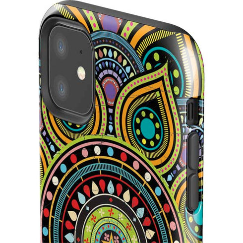 Sacred Wheel Colored iPhone 11 Impact Case