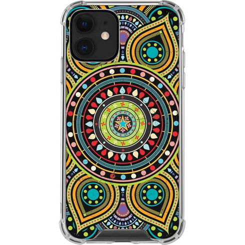Sacred Wheel Colored iPhone 12 Clear Case
