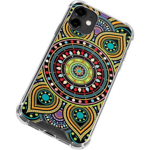 Sacred Wheel Colored iPhone 12 Mini Clear Case