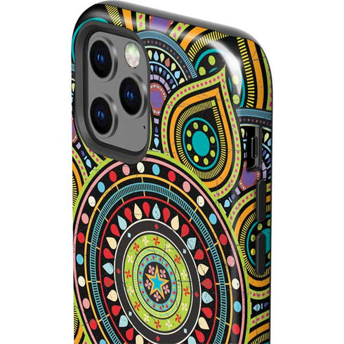 Sacred Wheel Colored iPhone 12 Pro Impact Case