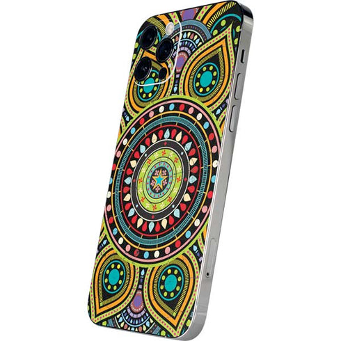 Sacred Wheel Colored iPhone 12 Pro Skin