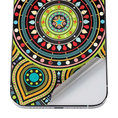 Sacred Wheel Colored iPhone 12 Pro Skin