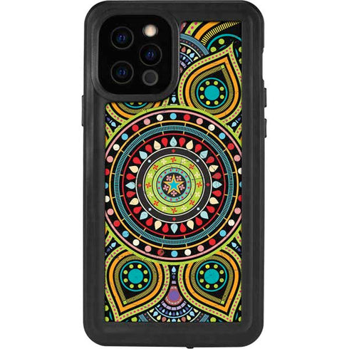 Sacred Wheel Colored iPhone 12 Pro Waterproof Case