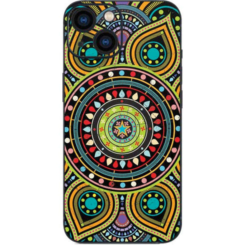 Sacred Wheel Colored iPhone 13 Mini Skin