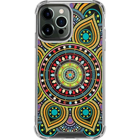 Sacred Wheel Colored iPhone 13 Pro Max Clear Case