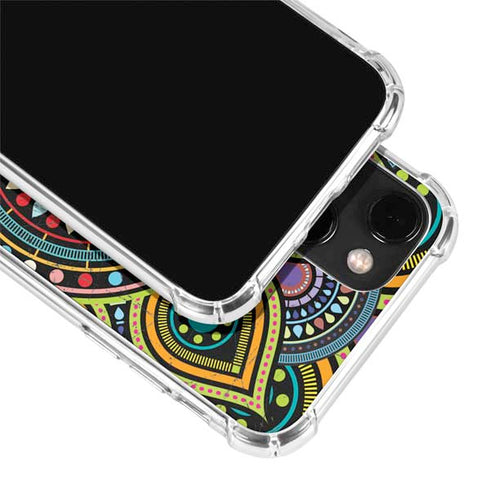 Sacred Wheel Colored iPhone 14 Plus Clear Case