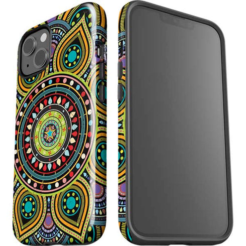 Sacred Wheel Colored iPhone 15 Impact Case